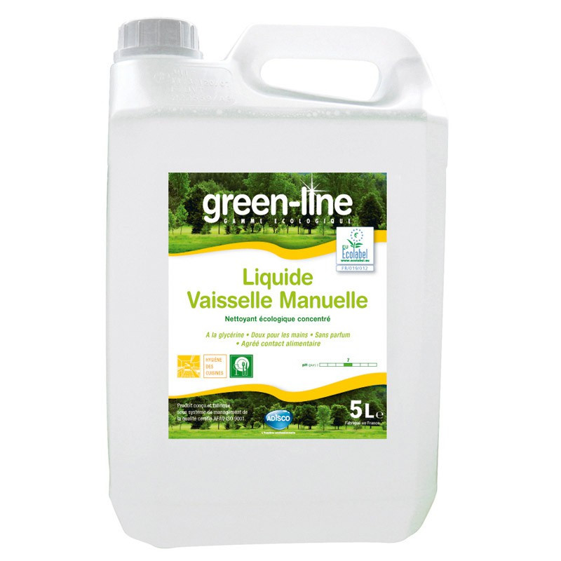 Liquide vaisselle écologique en bidon de 5 litres - 5 L
