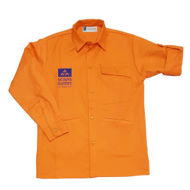 chemise orange