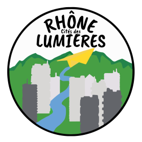 Insigne de Territoire RHONE CITE DES LUMIERES