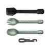 Kit "Gerber" fourchette, cuillère, spatule et outil multi-fonctions 