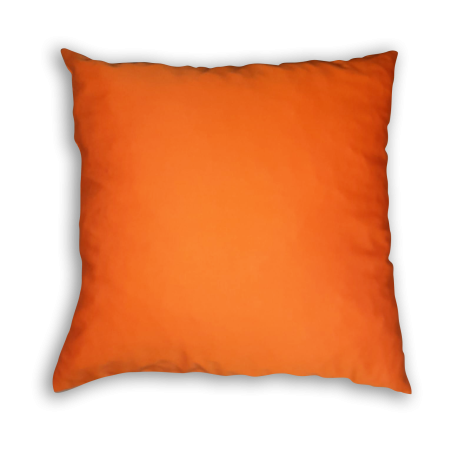 Coussin Upcyclé - coloris orange