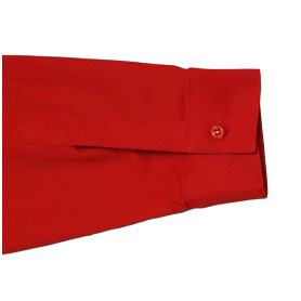 Chemise rouge nouveau logo - Pionniers/ Caravelles