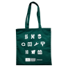 Tote bag Compagnon - vert