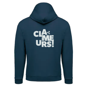 Sweat-shirt "Clameurs" Bleu