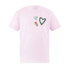 Tee - shirt "Clameurs" Rose pastel