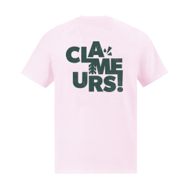 Tee - shirt "Clameurs" Rose pastel