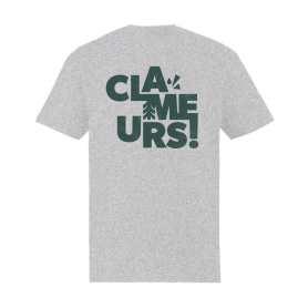 Tee - shirt "Clameurs" Gris clair